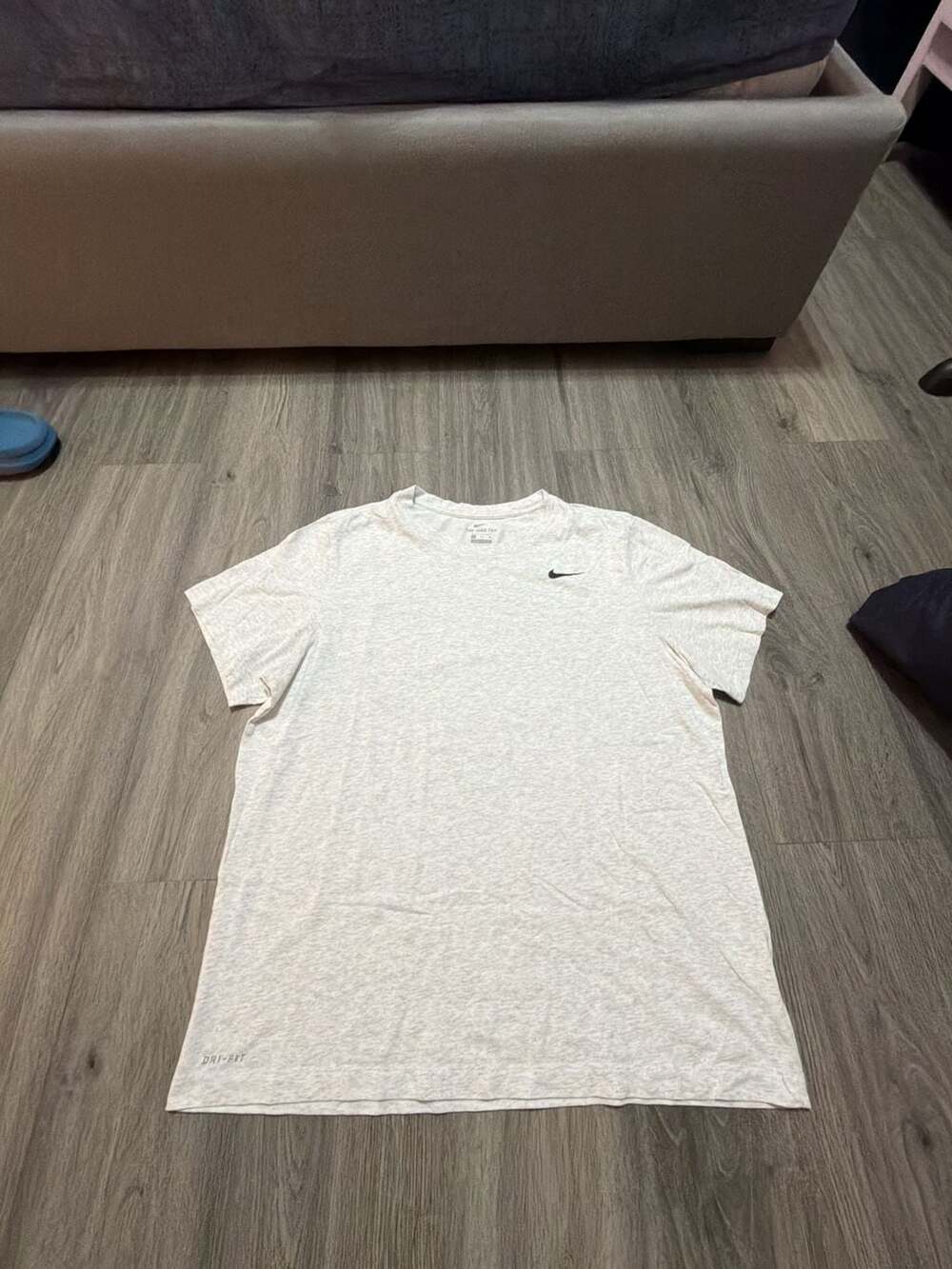 Nike Dri-FIT The Nike Tee Heathered Grey Athletic T-Shirt